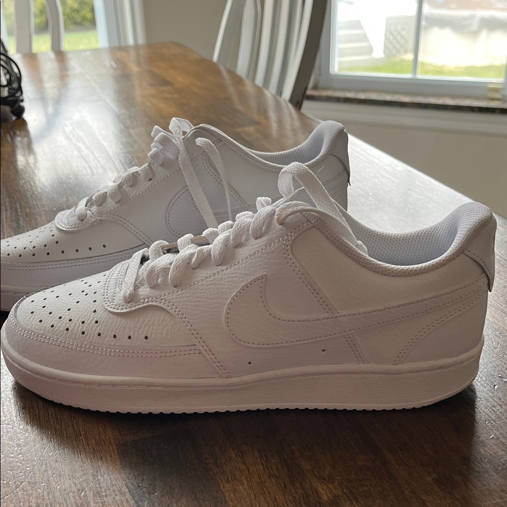 Nike White Low-Top Leather Sneakers
New size 9.5 women’s - Picture 3 of 8